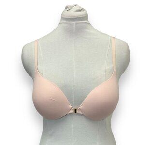 Victorias Secret Womens Bra 36C Front Hook Lightly Lined Demi Adjustable Straps